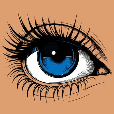 realistic eye