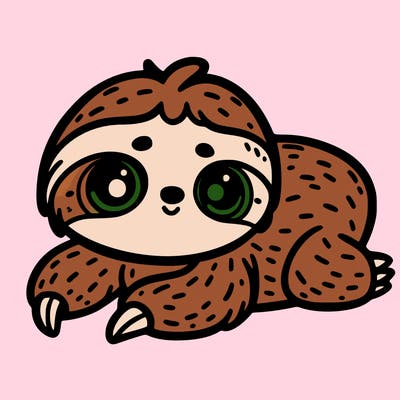 cute sloth