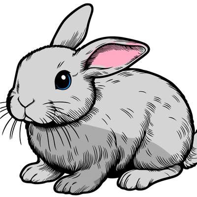 realistic bunny