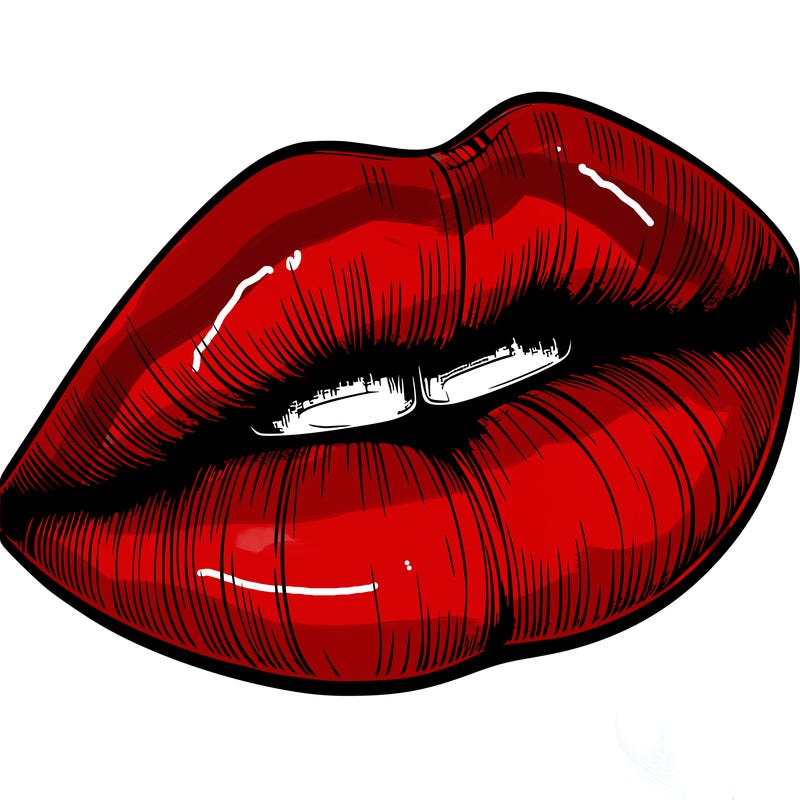 realistic lips