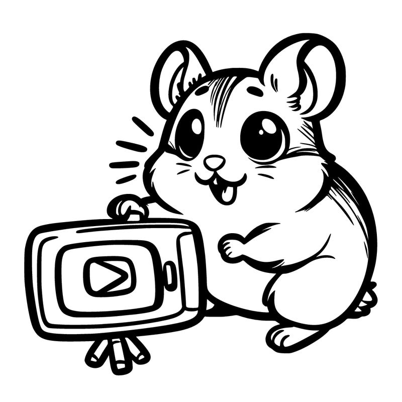 hamster making a youtube video about paisley purdy