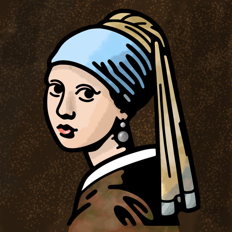 girl with the pearl earring painting