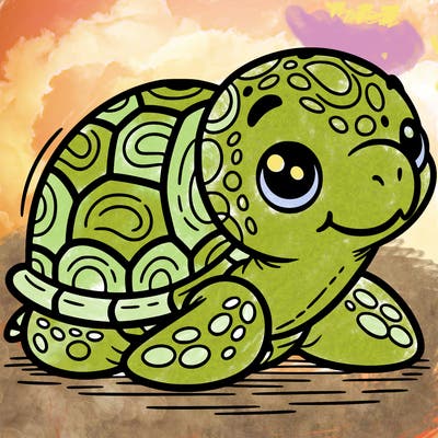 a turtle