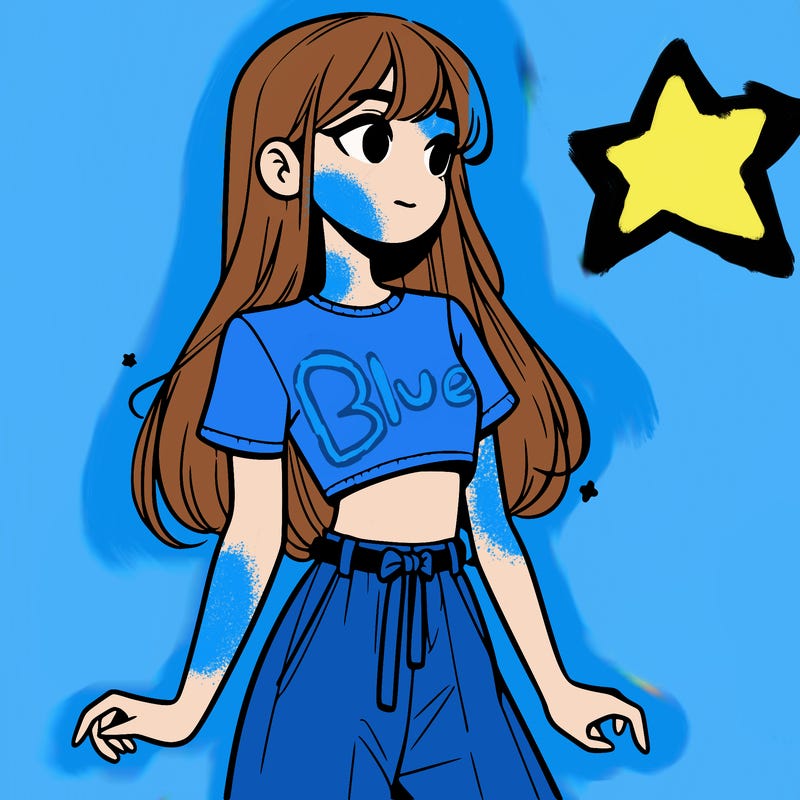 girl in a cute crop top