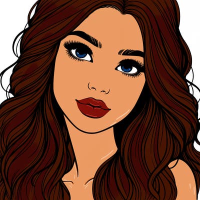 beautiful realistic girl