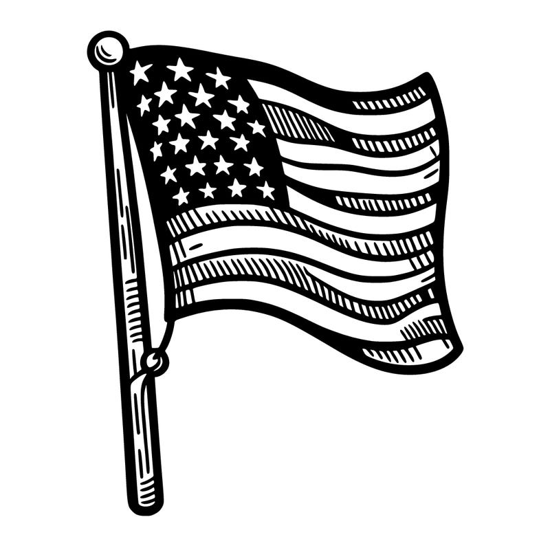 fourth of july flag
