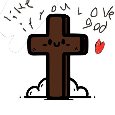 simple christian cross