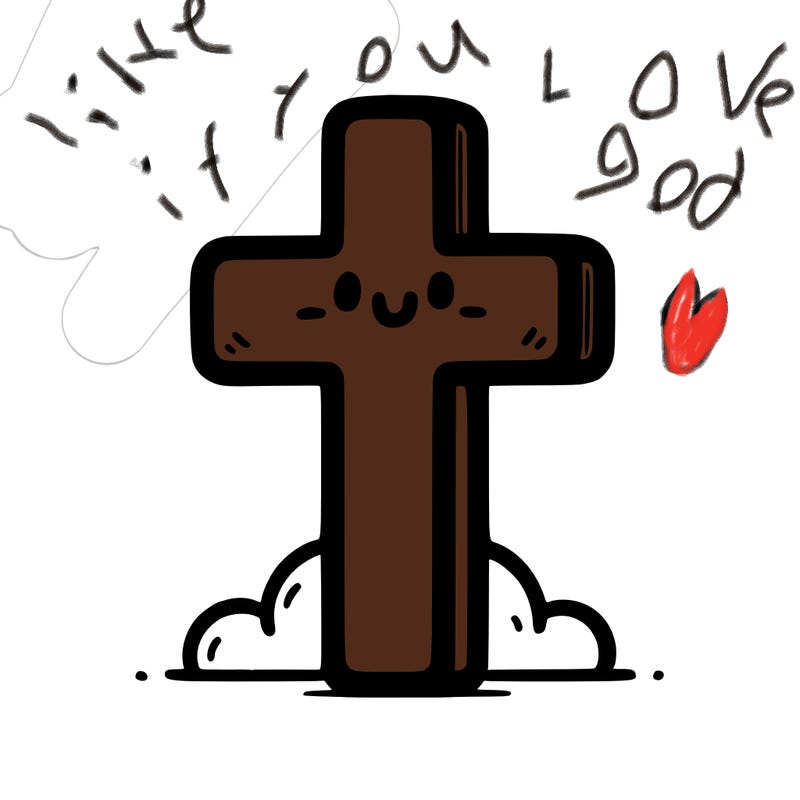 simple christian cross