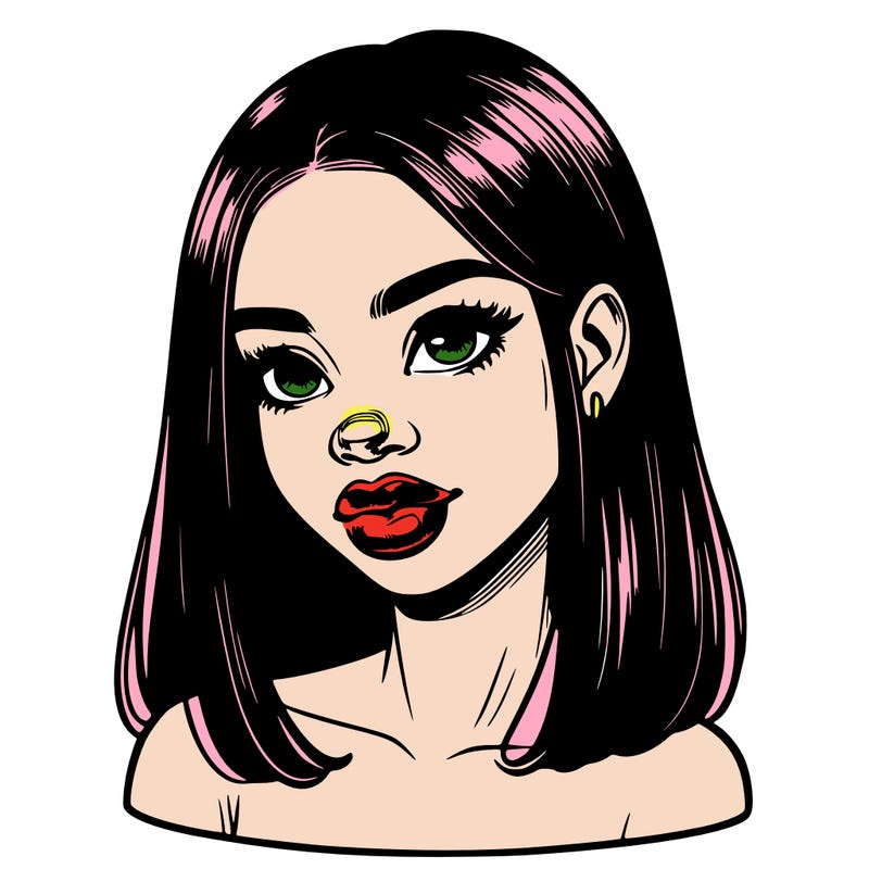 realistic black girl