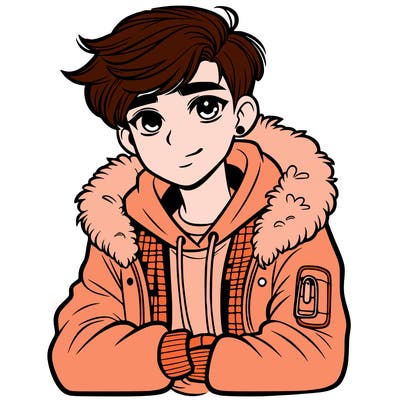 stylish teenager