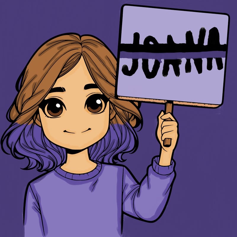 realistic girl holding up a sign