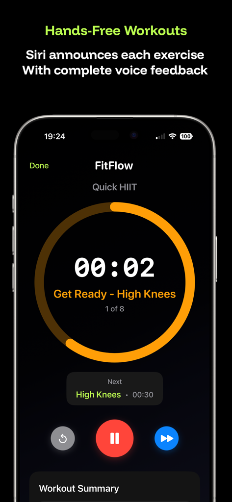 FitFlow - Smart Workout Timer - Health & Fitness App | MWM