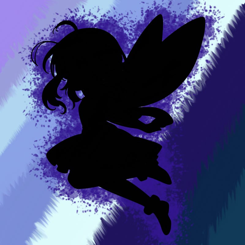 manga fairy flying
