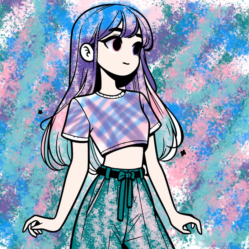 girl in a cute crop top