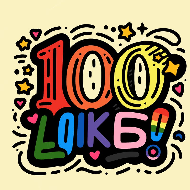 100 likes!