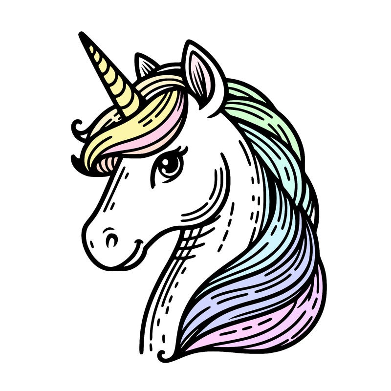 unicorn head