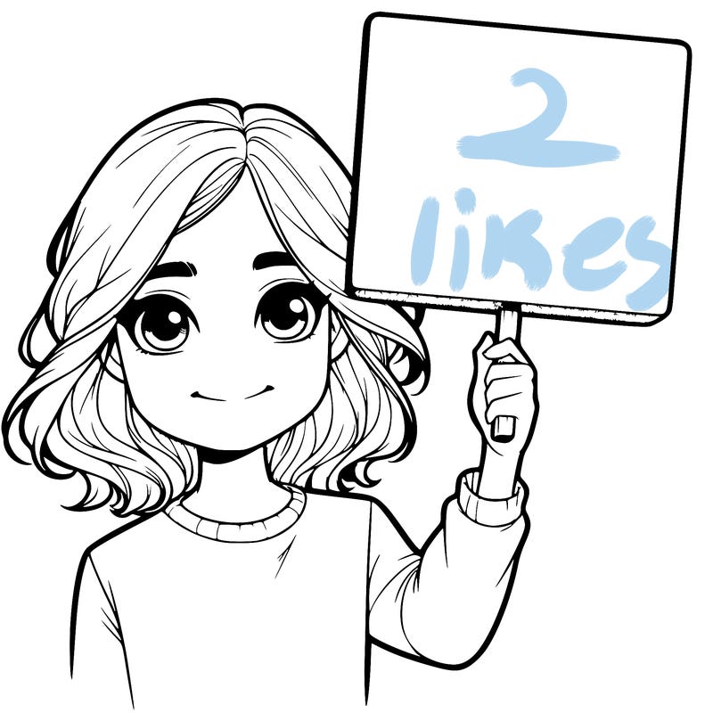 realistic girl holding up a sign