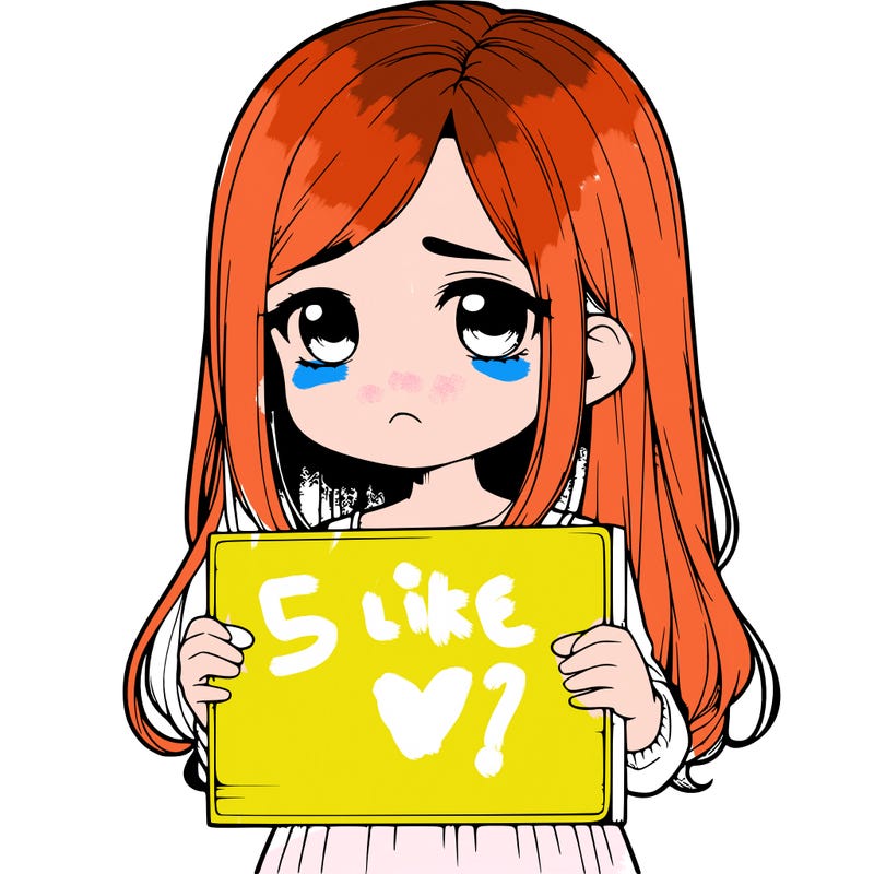 sad realistic girl holding a blank sign