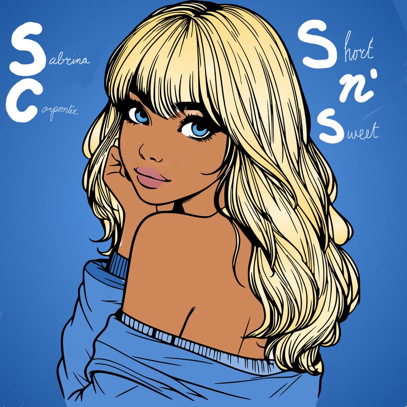 realistic girl with bangs looking over her shoulder