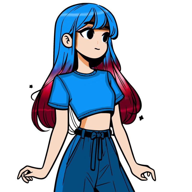 girl in a cute crop top