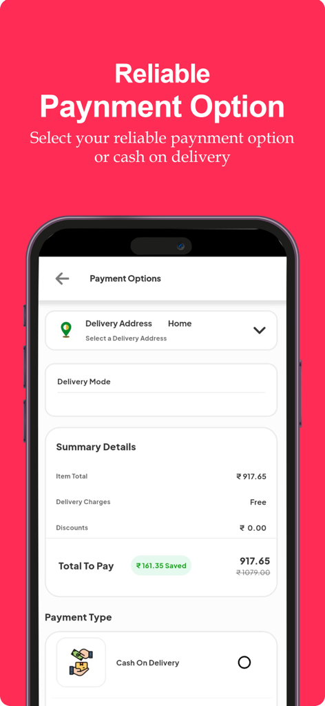 Grace Online Supermarket - Grace Online Supermarket checkout screen showing payment summary and cash on delivery option