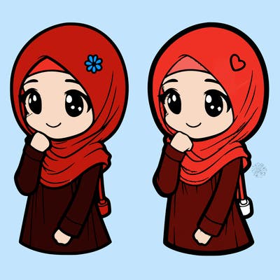 hijabi girl