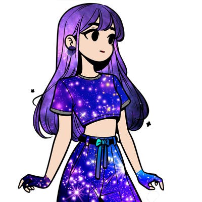 girl in a cute crop top