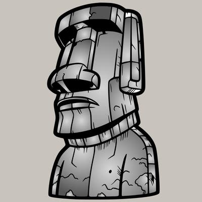 moai statue