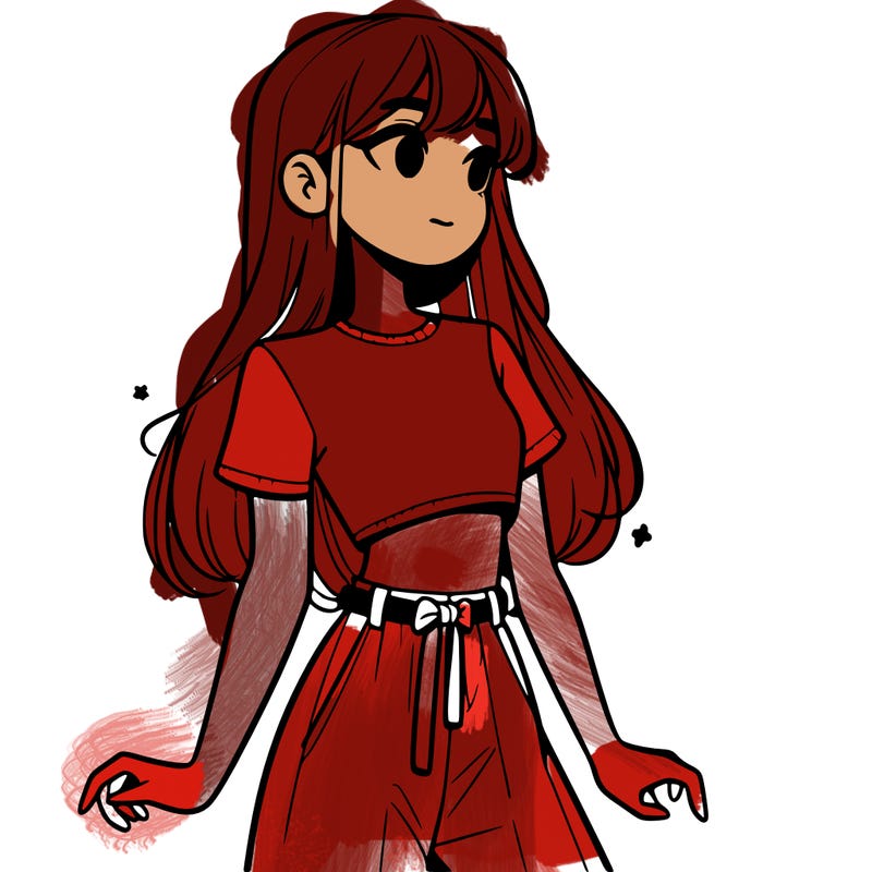 girl in a cute crop top