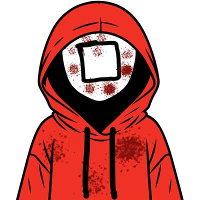 faceless girl in hoodie