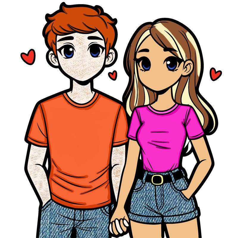 boyfriend and girlfriend