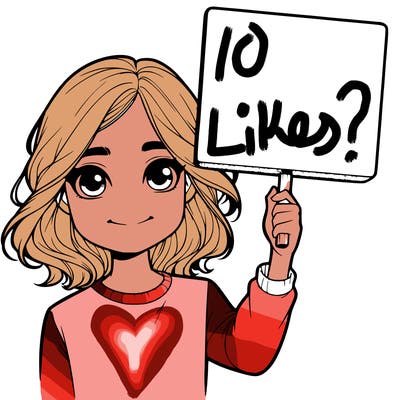 realistic girl holding up a sign