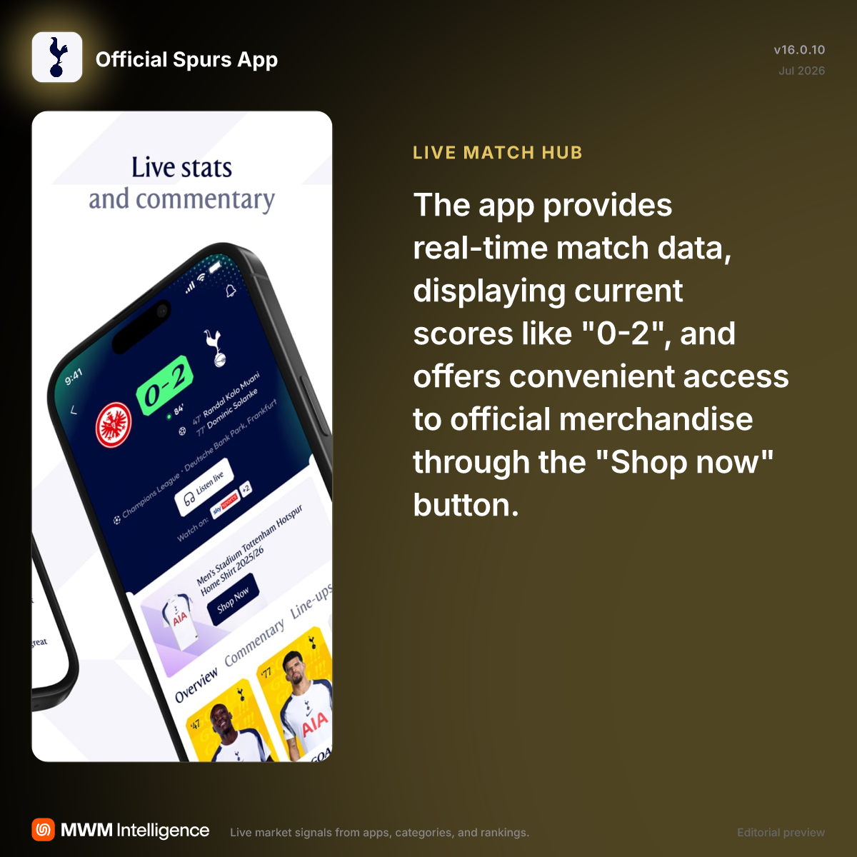 Official Spurs App - Sports App | MWM