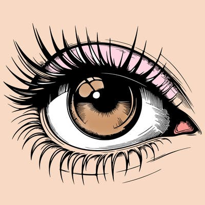realistic eye