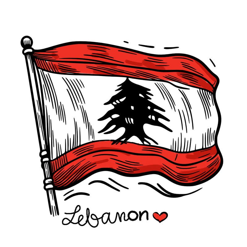 lebanon flag