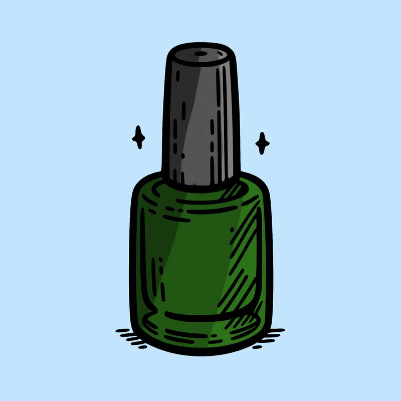 simple nail polish