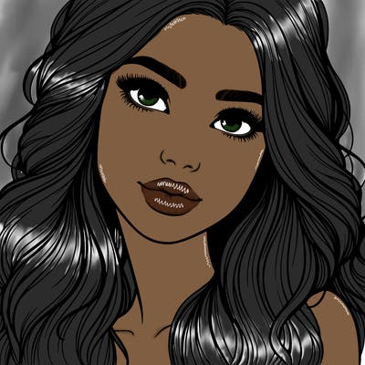 beautiful realistic girl