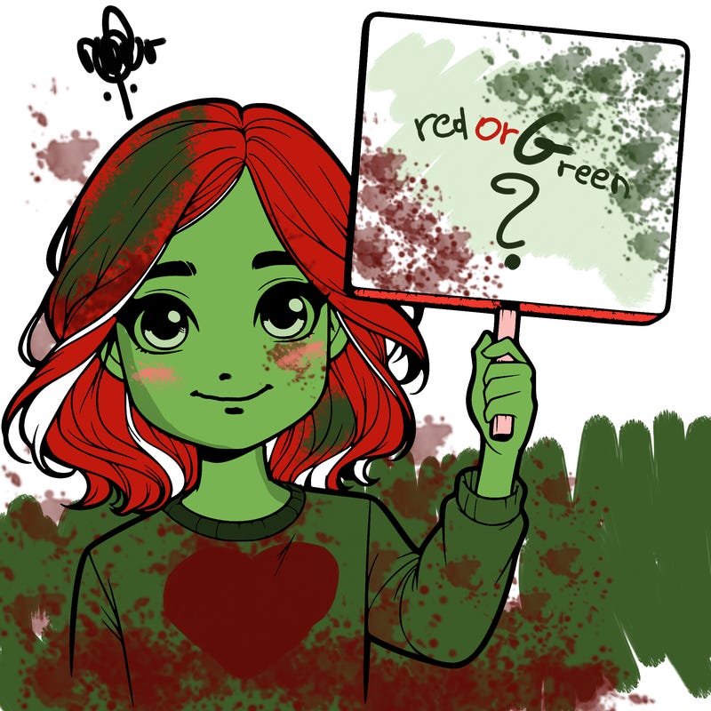 realistic girl holding up a sign