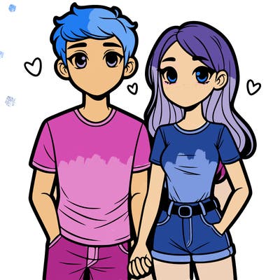 boyfriend and girlfriend