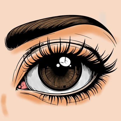 realistic eye