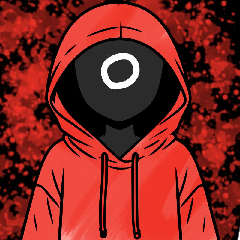 faceless girl in hoodie