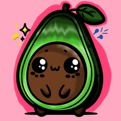 cute avocado