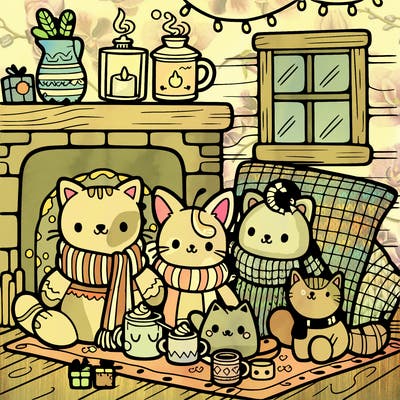 cozy friends