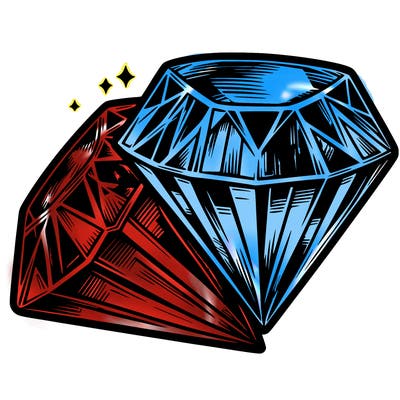 realistic diamonds