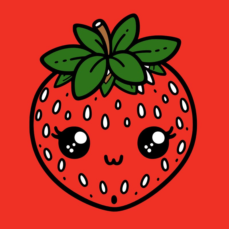 cute strawberry