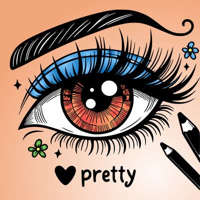 pretty eye