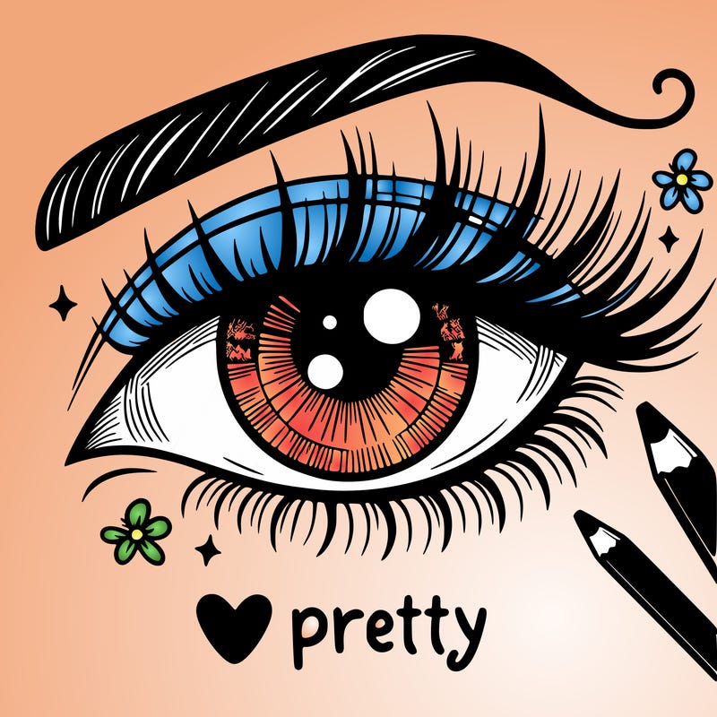 pretty eye
