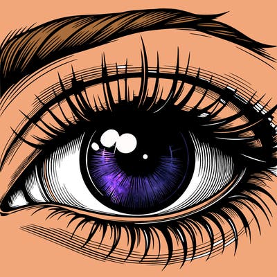 realistic eye
