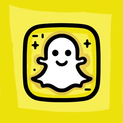 snapchat app icon no face