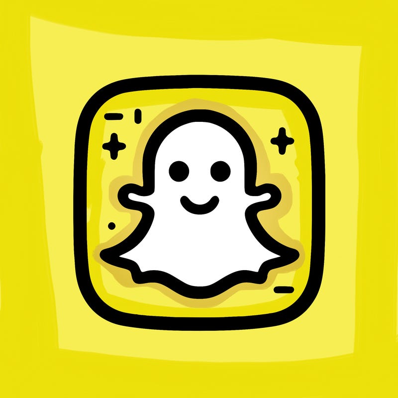 snapchat app icon no face